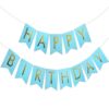 Happy Birthday Banner (Blue)