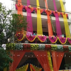 Net Flower Decor