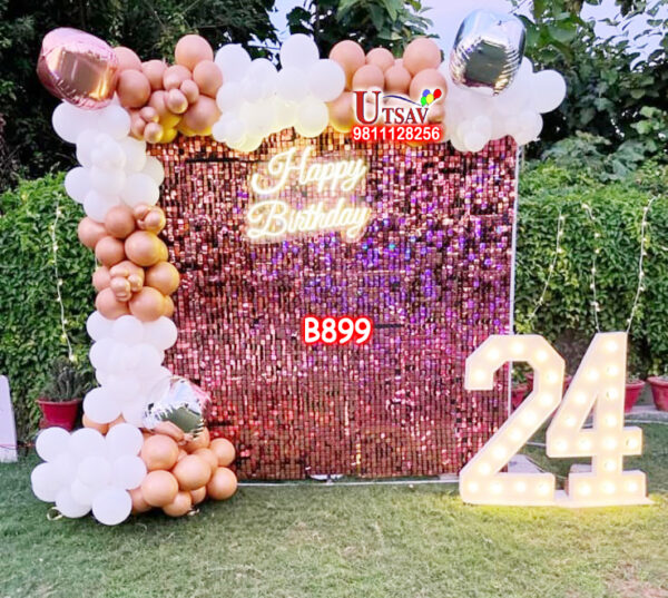 UBS 24th Birthday Decor #R899