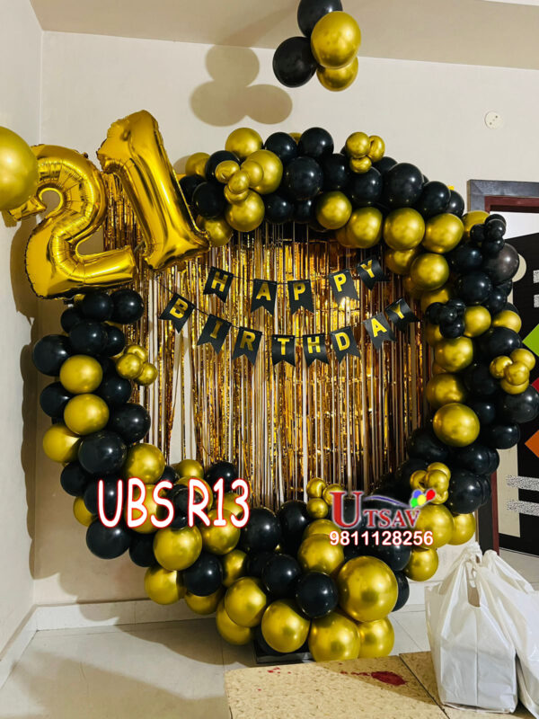 UBS 21st Birthday Decor #R13