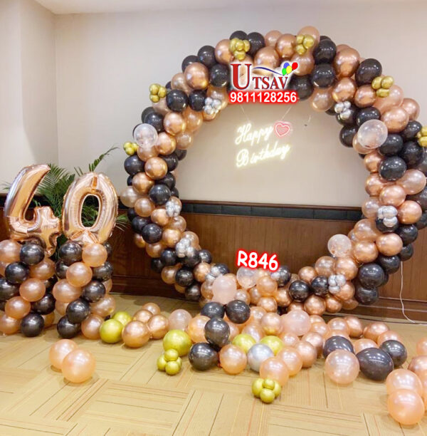 UBS 40th Birthday Decor 40th Birthday Ring Decor