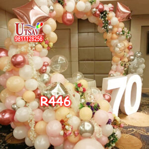UBS 70th Birthday Decor #R446