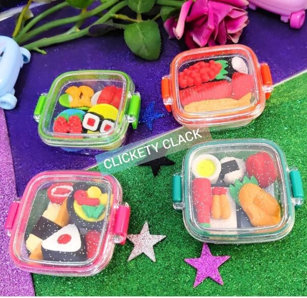 Sushi Japanese Eraser Set