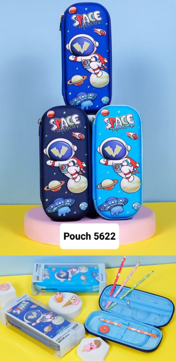 Multi Themed Pencil Pouch - Image 2