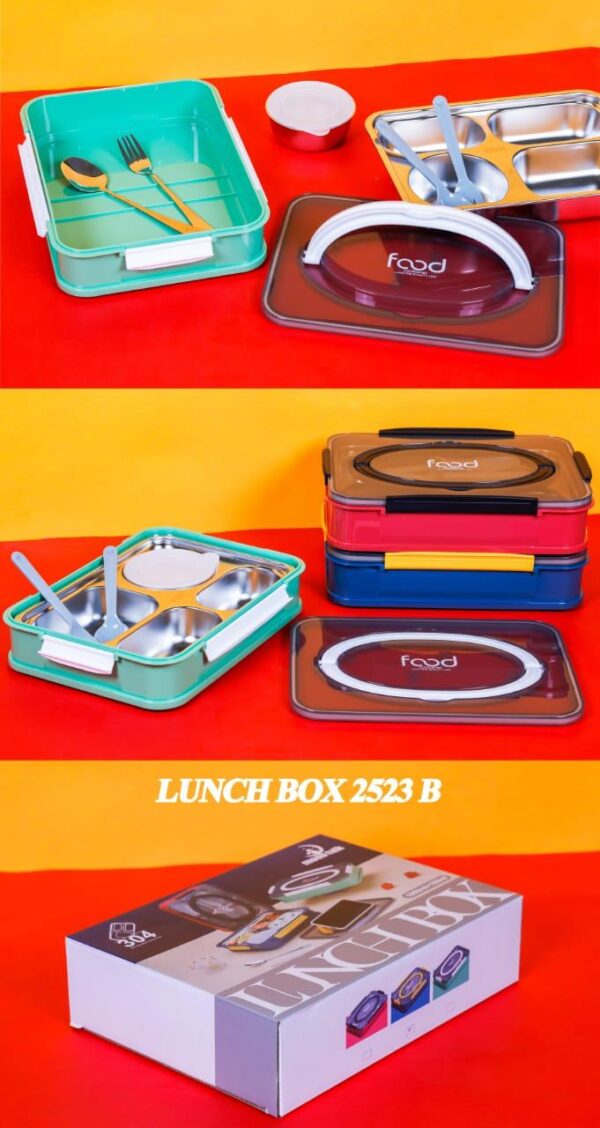Insulated Steel Lunch Tiffin Box