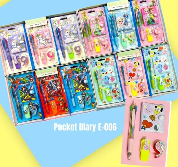 Pocket Diary with Pen