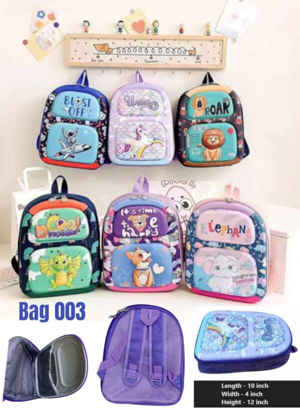 Multi Themed School Bag