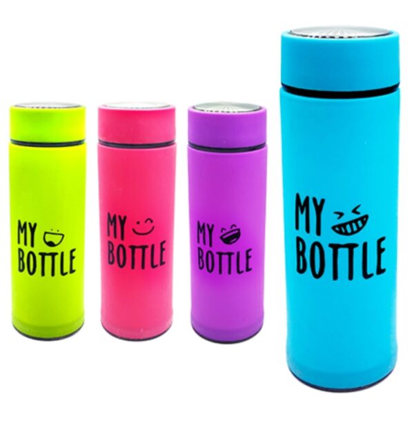 Plastic with Glass Water Bottle