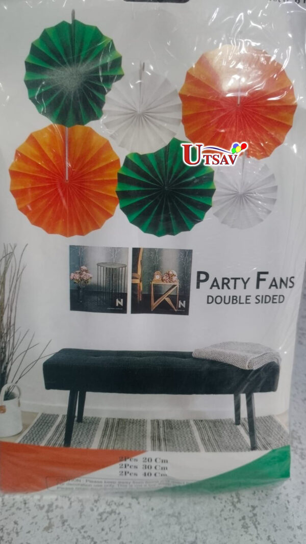 Tri-color fans