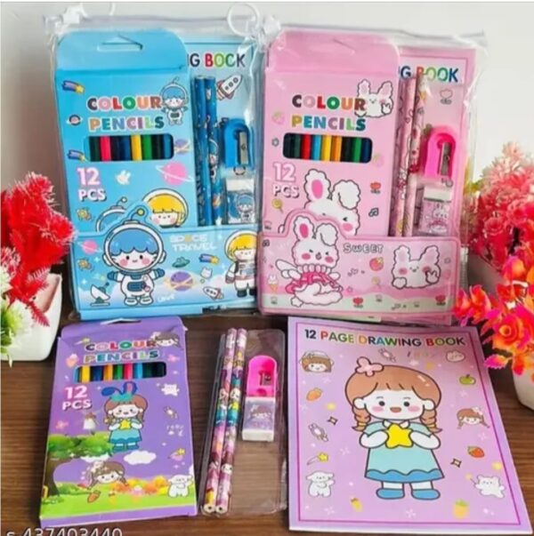 Stationery color set