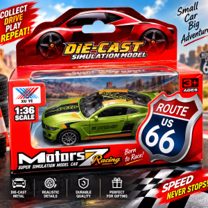 DIE CAST MOTOR RACING CAR