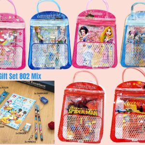 CHARACTER GIFT SET TRANSPARENT POUCH